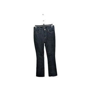 Black Kick Flare Midrise Sculpt Jeans Size 0L White House Black Market